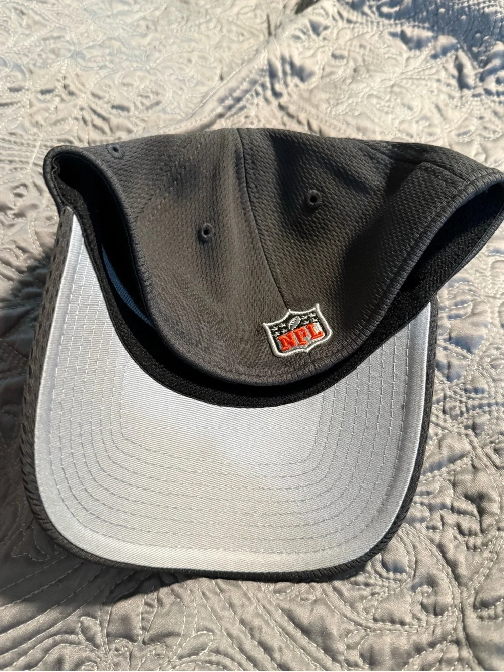 New Era Cincinnati Bengals Kids Gray and Orange Logo Cap